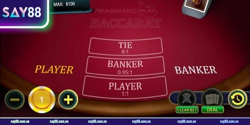 Các thuật ngữ điển hình trong game Baccarat SAY88 người chơi cần nắm vững.